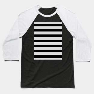 Black and white stripes Baseball T-Shirt